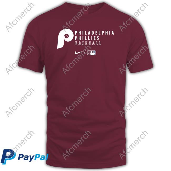 Official Philadelphia Phillies Baseball Collection Logo Stack Hoodies