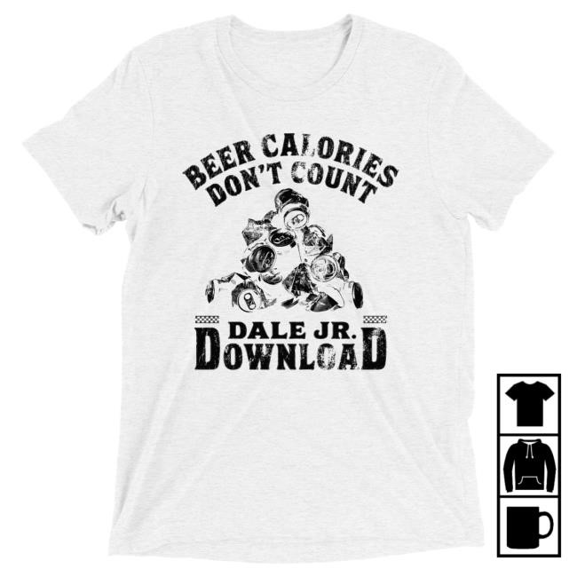 Dirty Media Beer Calories Don't Count Cans Top Shirt Dirty Media Shop Store Merch Official