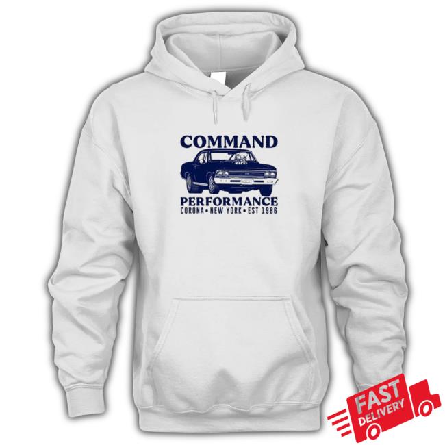 Official Command Performance Corona New York Est 1986 Tee Shirt