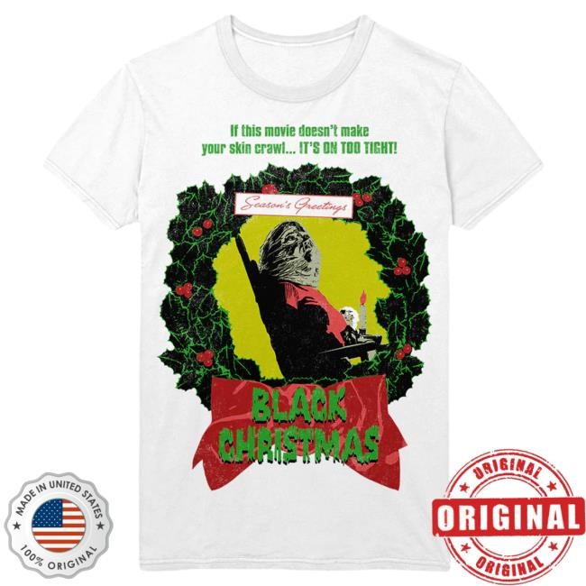 Official Gutter Garbs Black Christmas: VHS T Shirt