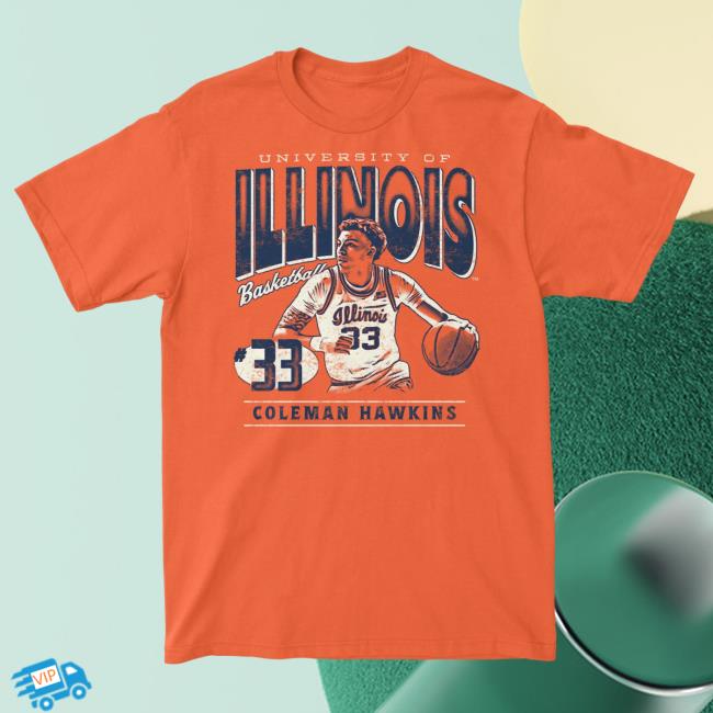 The Illinois Nil Store University Of Illinois Coleman Hawkins Tees
