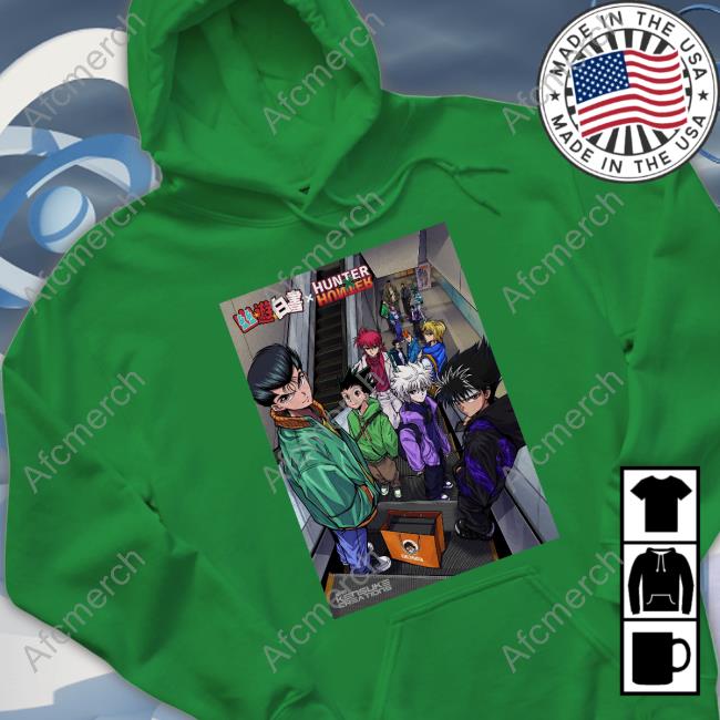 Yu Yu Hakusho X Hunterxhunter Tee Shirt Kensukecreates