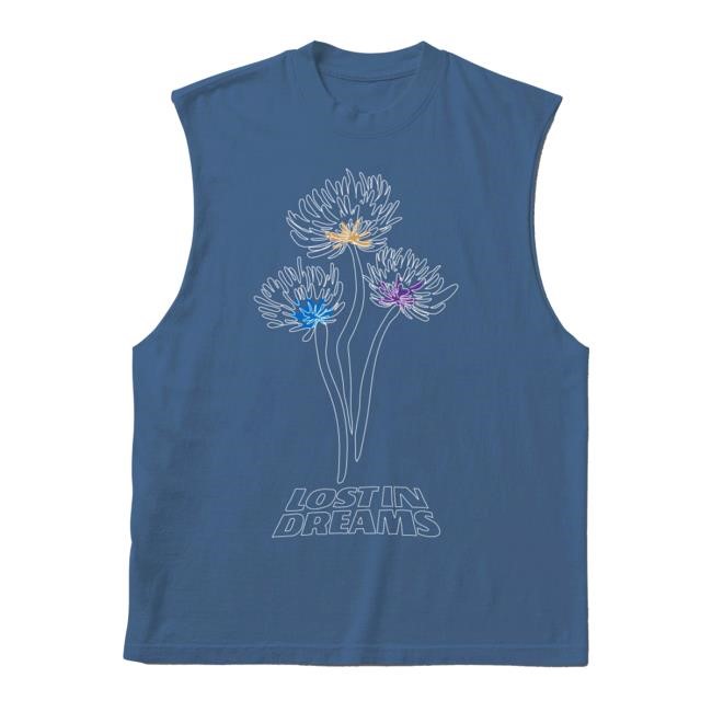 Botanical Illustration Muscle Tank Top Vintage Shirt – Insomniac Shop Lost In Dreams Collection