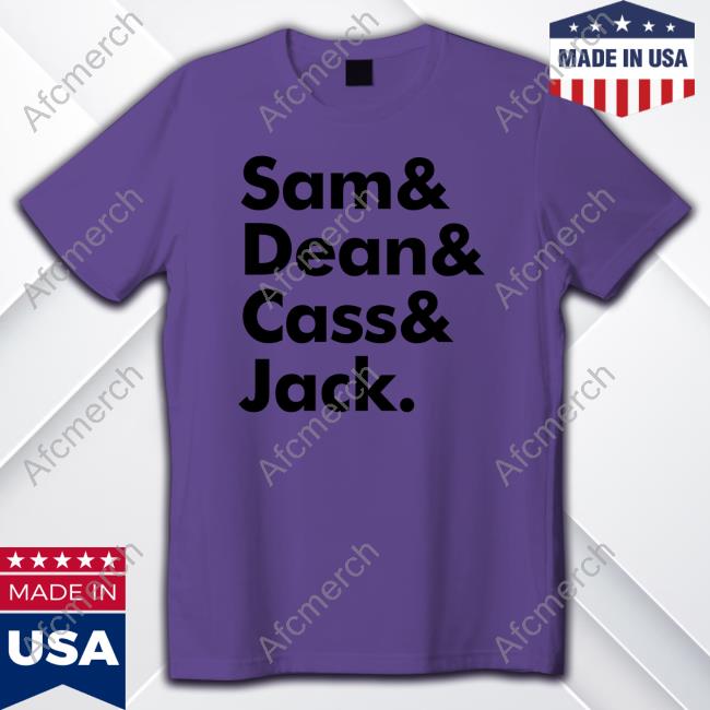 Official Natalie Sam And Dean Cass Jack Shirt
