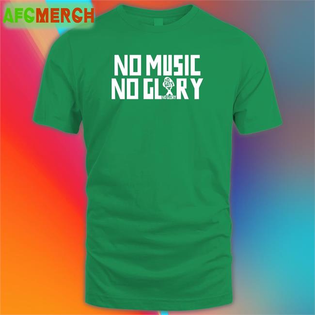 No Music No Glory Hoodie