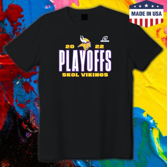 2022 Playoffs Skol Vikings Playoffs Hoodie