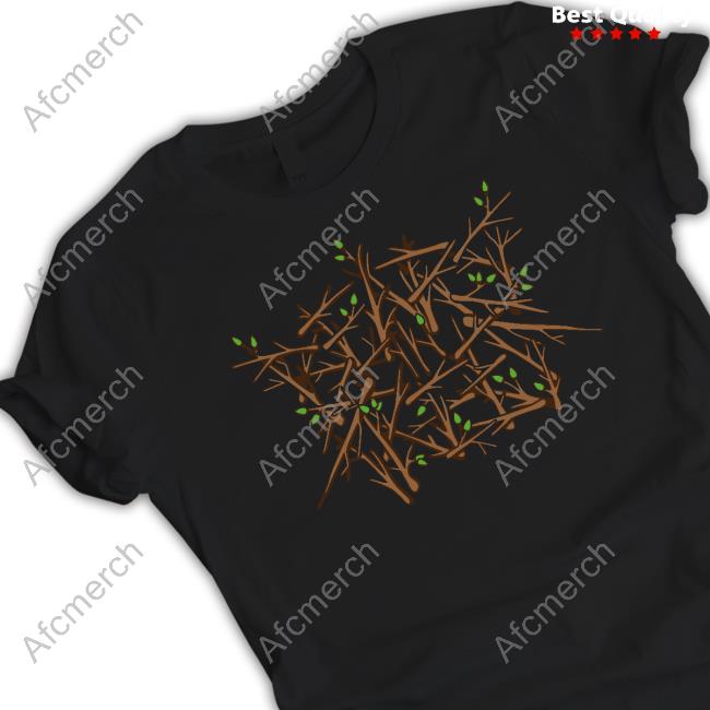 Bears In Trees Sticks Long Sleeve Tee