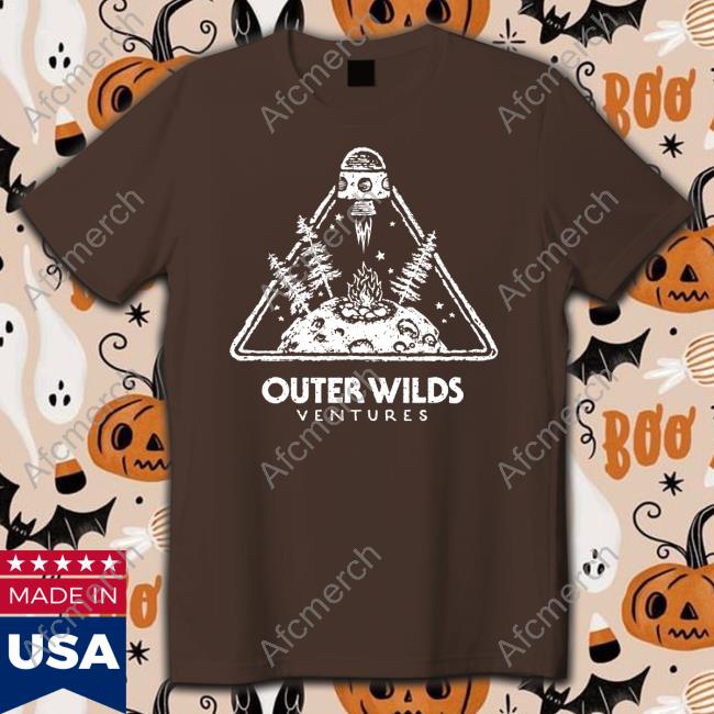 Fangamer Merch Outer Wilds Ventures Into The Wilds T Shirts
