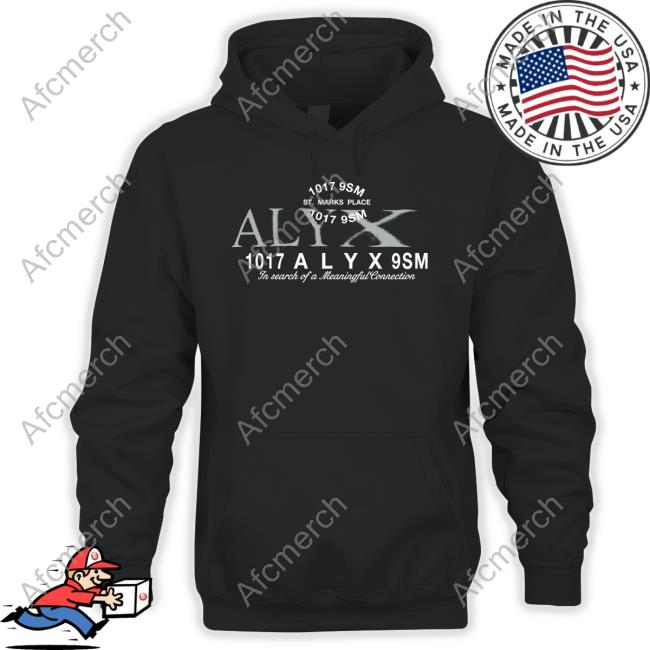 Official 1017 Alyx 9Sm In Search Of A Meaningful Connection Sweatshirt