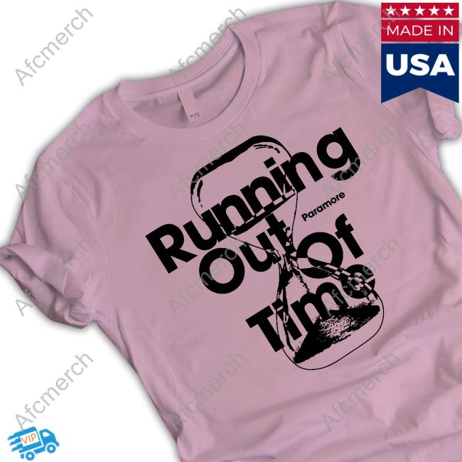 Paramore Running Out Of Time T Shirt