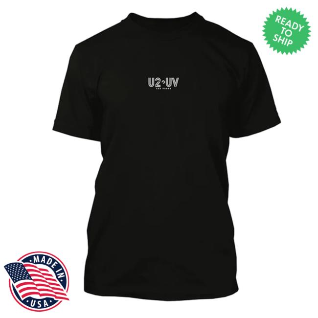 U2 Uv Live At Sphere Tee Shirt