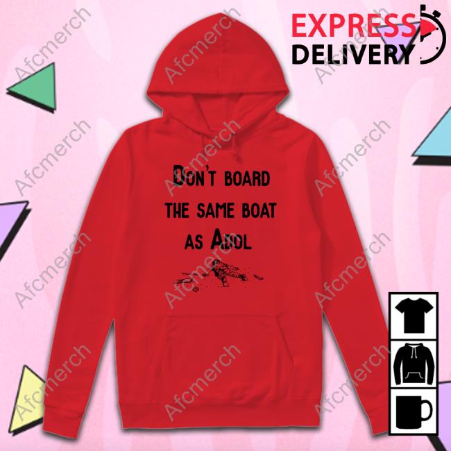 Official Noisy Pixel Merch Don't Board The Same Boat As Adol Shirt