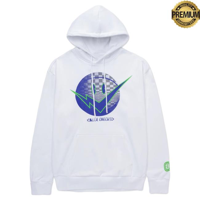 Official Overtime Tv Merch Clothing Store Shop Over Time Blue Checks Popover Sweatshirt