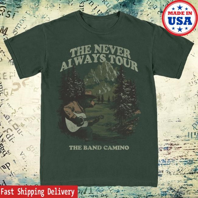 Official The Band Camino Merch Store Bear Shirt