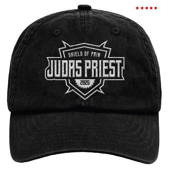 Official Judas Priest Merch Shield of pain Hat