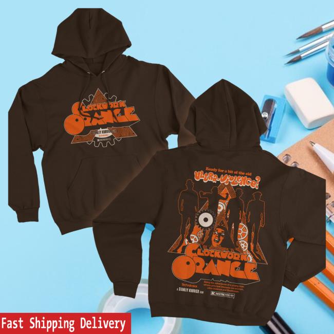 Official Studiohouse Designs A Clockwork Orange Crewneck Sweatshirt