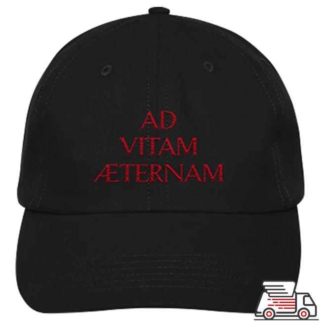 Ad Vitam Æternam Æ Hat Black - Store Booba