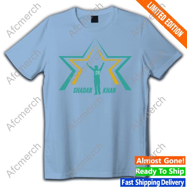 Shadab Khan T Shirt Black