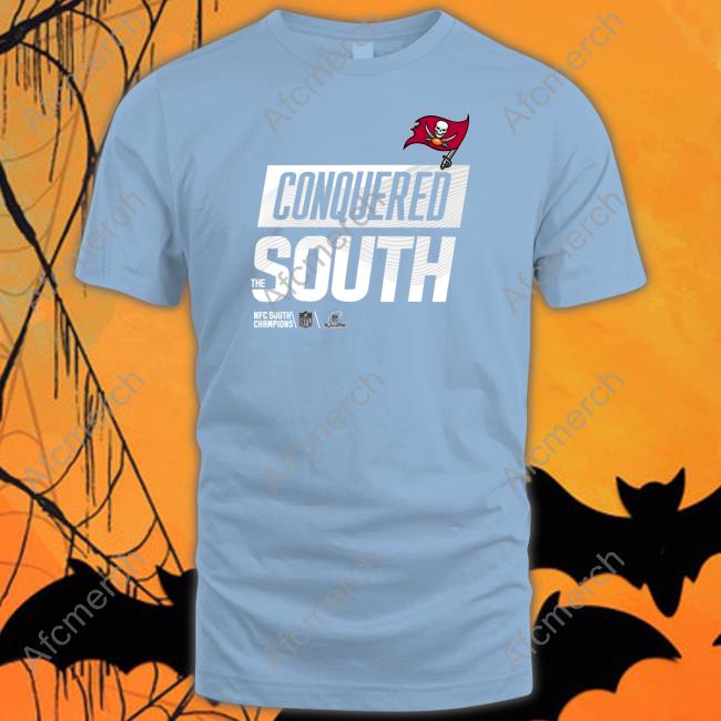 Coach Lo Locust Tampa Bay Conquered South NFC South Division Champions Shirt Buccaneers Shop Fanatics