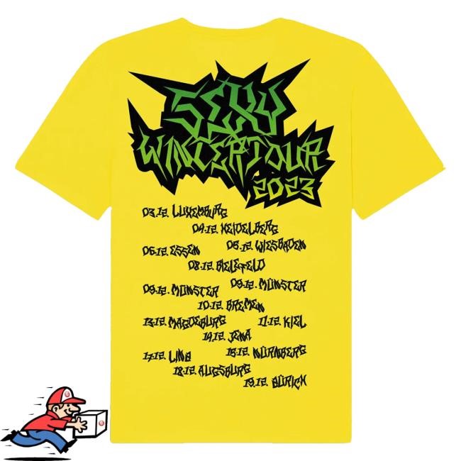 Mehnersmoos - Tour New Tee - Sexy Winter Tour 2023 - Gelb
