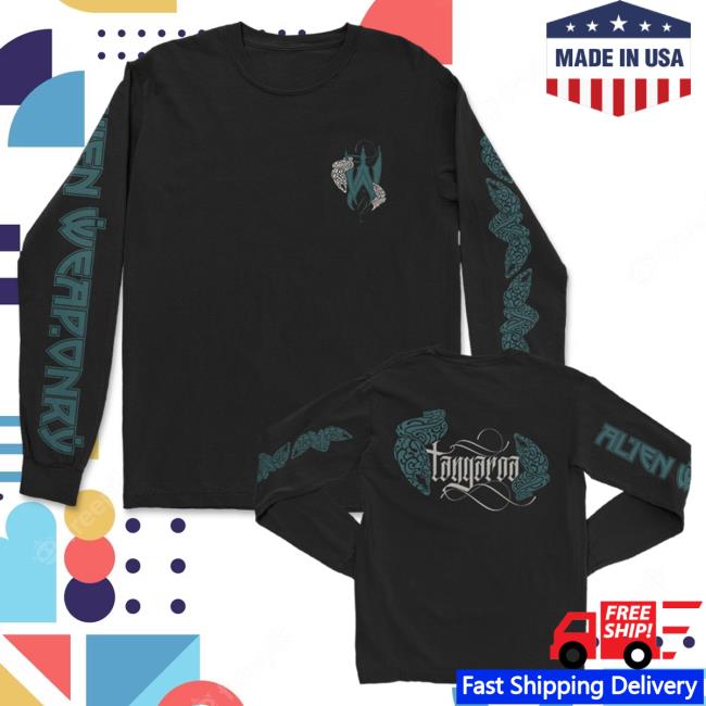 Official Kings Road Merch Store Alien Weaponry Tangaroa Eel LS Tee (Black) Kings Road Shop