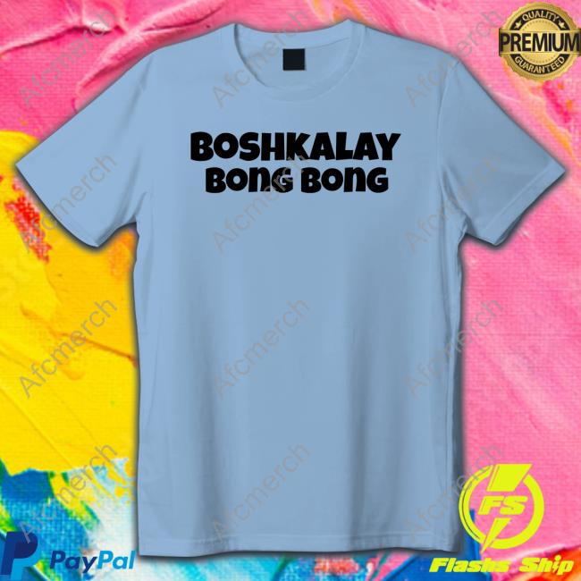 Boshkalay Bong Bong White Shirt
