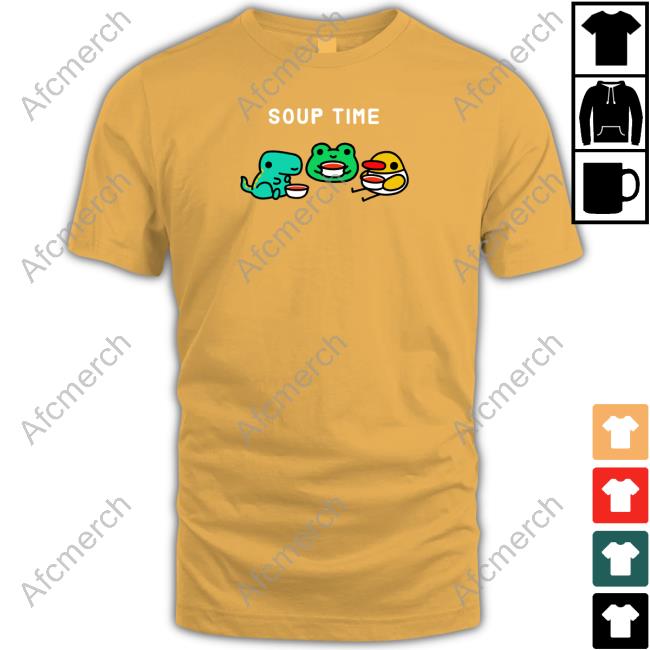 Greb Comics Merch Grebcomics Soup Time Long Sleeve T Shirt