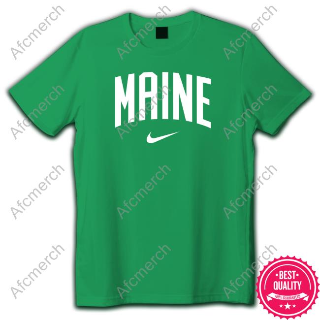 Celtics Wearing Maine T-Shirt