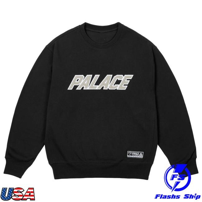Applique Team Crew Neck Sweatshirt - Palace Community