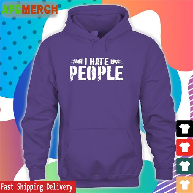 Jerry Recco I Hate People Shirt Bc Limited Merch Wfanmornings