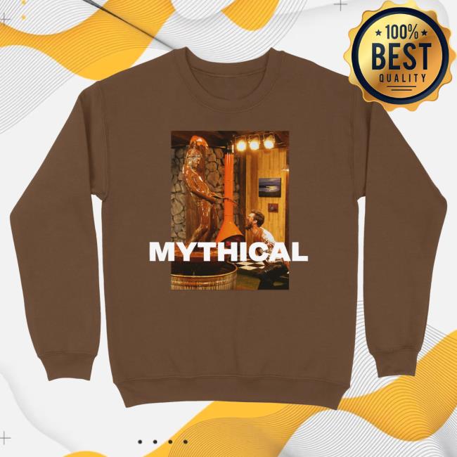 Official Mythical Merch Store Shop Brown Fountain Tee