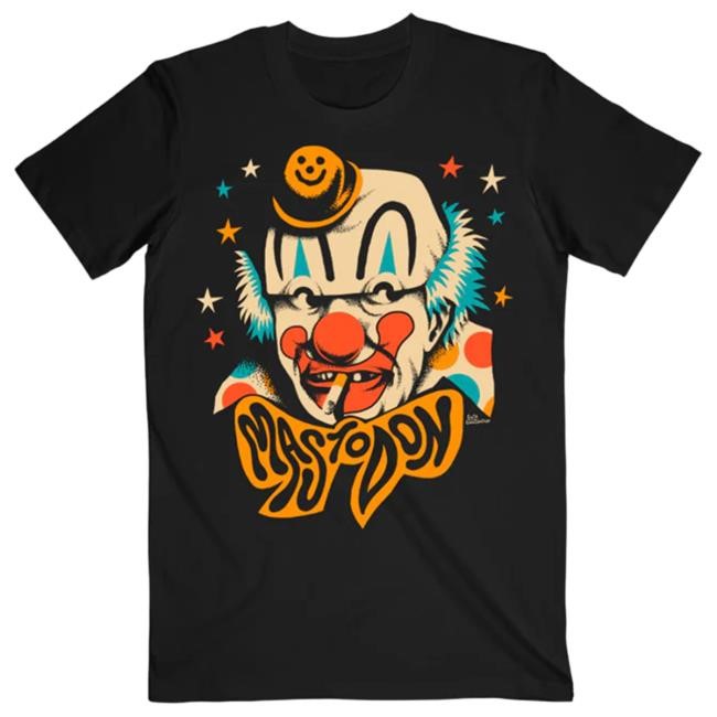 Official Mastodon Rocks Merch Store Mastodon Sweet Smokey The Clown Shirts