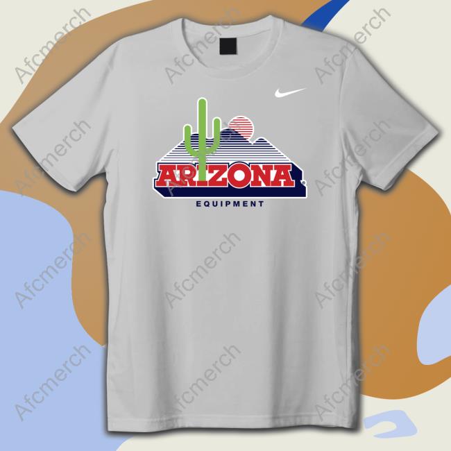 Arizona Wildcats Eqipment Tee Shirt
