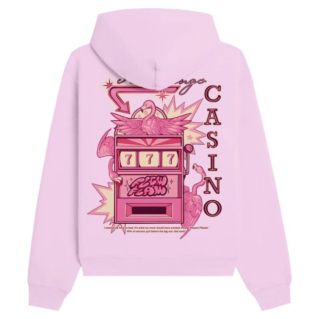 Official Flim Flam Merch Flamingo Casino Adult Hoodies Blue/Black FlimFlam