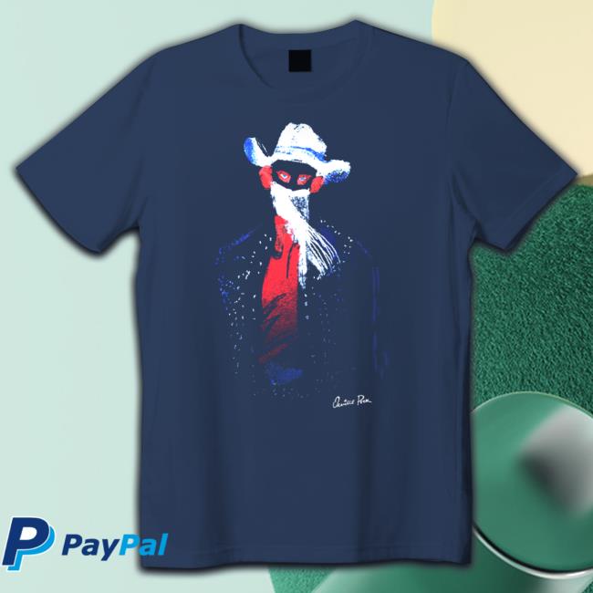 Orville Peck Store Merch Navy Painted T Shirts
