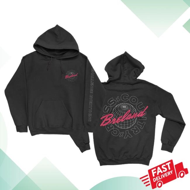 Official Breland Cross Country Globe Attractive Hoodie