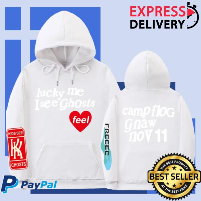 Kanye West Merch Store Shop Kanye West I See Ghosts White Hoodie KanyeWest Apparel Clothing