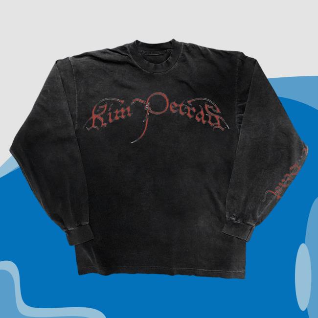 Kim Petras Merch Throne Longsleeve Tee