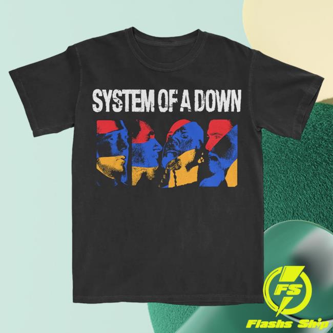 Official System Of A Down Clothing Merch Store Shop System Of A Down Photo Collage Shirt 2023 SystemOfADown