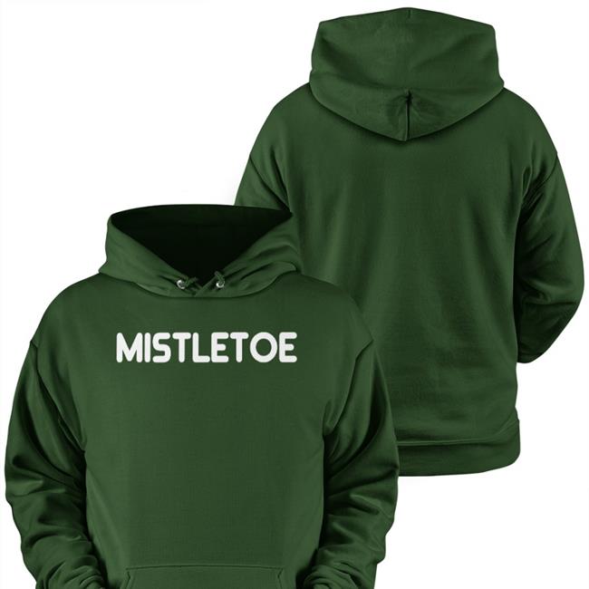 Mistletoe T Shirt Black