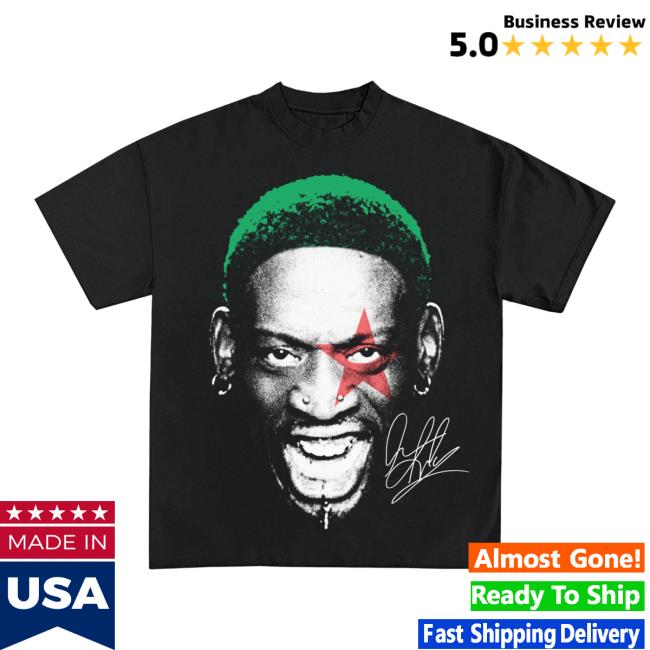 Wear Icy Dennis Rodman Jumbo Signature Shirts