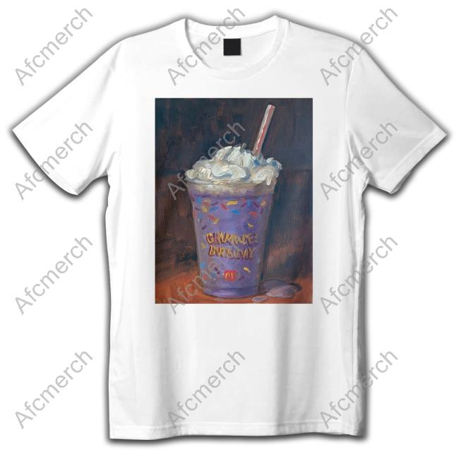Grimace's Birthday Shake T Shirts