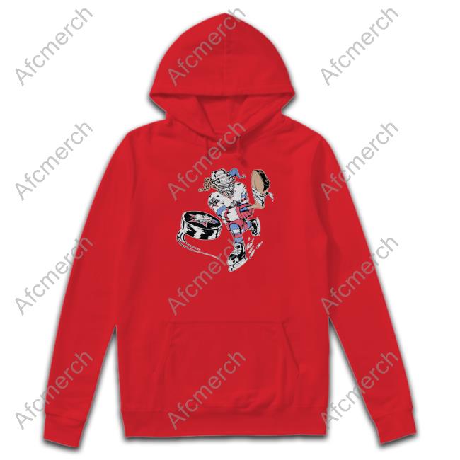 The Garden Merch Hockey Hooded Sweatshirt The Garden Hockey Shirt