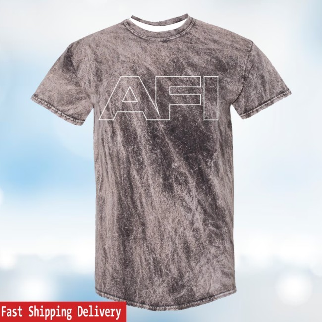 Bodies Logo Bleach Wash T Shirt - Official AFI Store