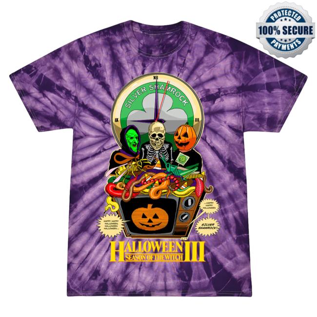Official Cavity Colors Halloween III The Big Giveaway 3D Tie Dye T-Shirt Cavitycolors