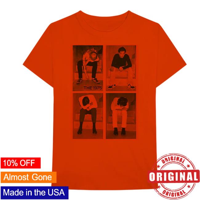 Red Photo Vintage Shirt The 1975 Official Merch Store