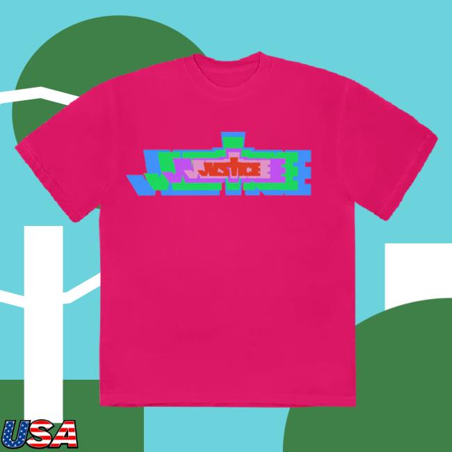 Official Justin Bieber Merch Justice Pink Logo Shirt