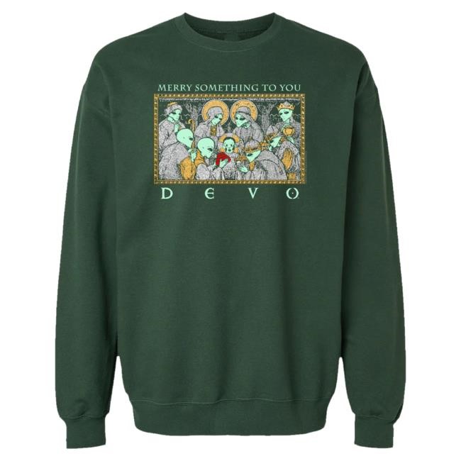 Official Hello Merch Devo Devolved Nativity - Attractive Hoodie HelloMerch