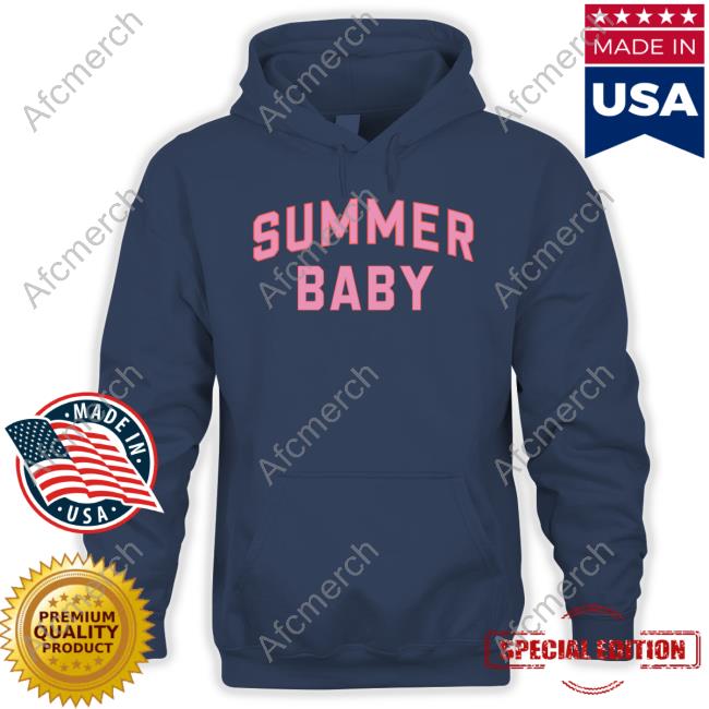 Official Summer Baby Tee Shirt Official Summer Baby Collegiate T Shirts