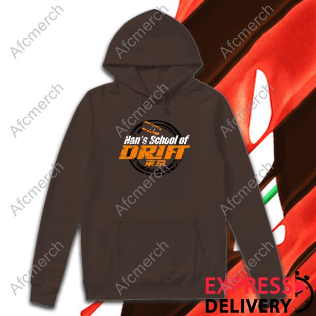 Official Han's School Of Drift Long Sleeve Tee Official Han's School Of Drift Shirt